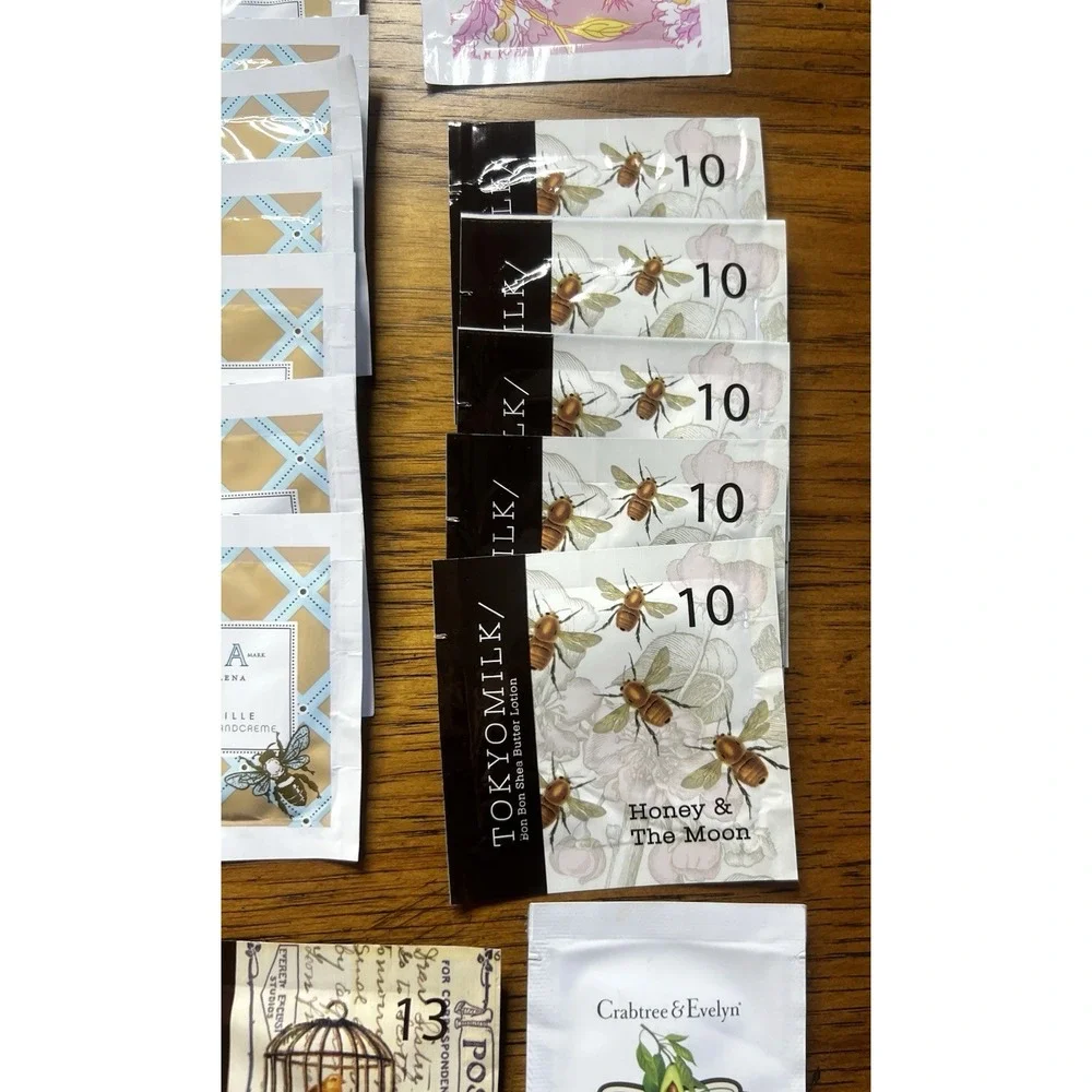 Tokyo Milk Hand Cream Samples Mixed Variety Lot of 85 0.12 Oz / 3.5 Gm